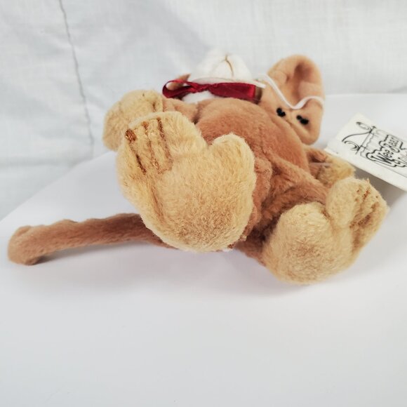 Vintage Ganz Wee Bear Village in Monkey Congo Costume Plush NWT 5" - Picture 5 of 5